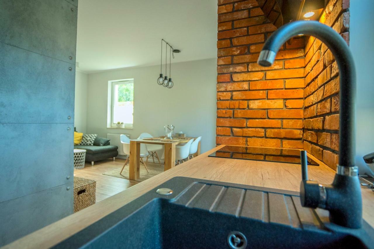 Ferienwohnung Przystan I Ostróda Exterior foto